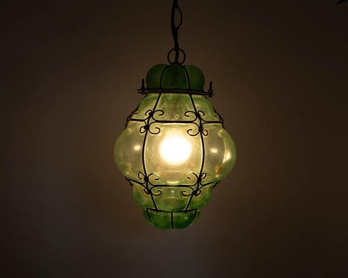 Venetian Murano Style Glass Pendant Light, 1960s - 7