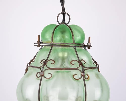 Venetian Murano Style Glass Pendant Light, 1960s - 9