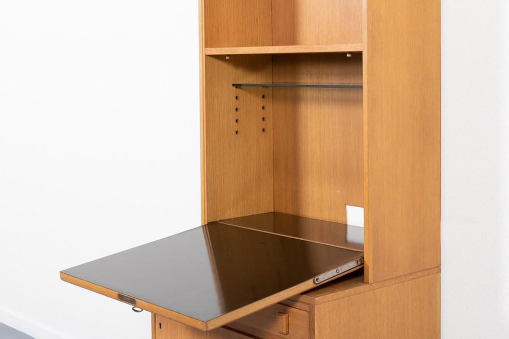 Vintage Swedish Oak Bar Cabinet, 1970s - 4