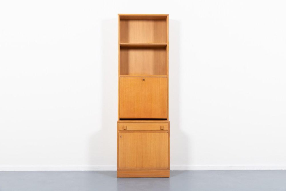 Vintage Swedish Oak Bar Cabinet, 1970s - 8