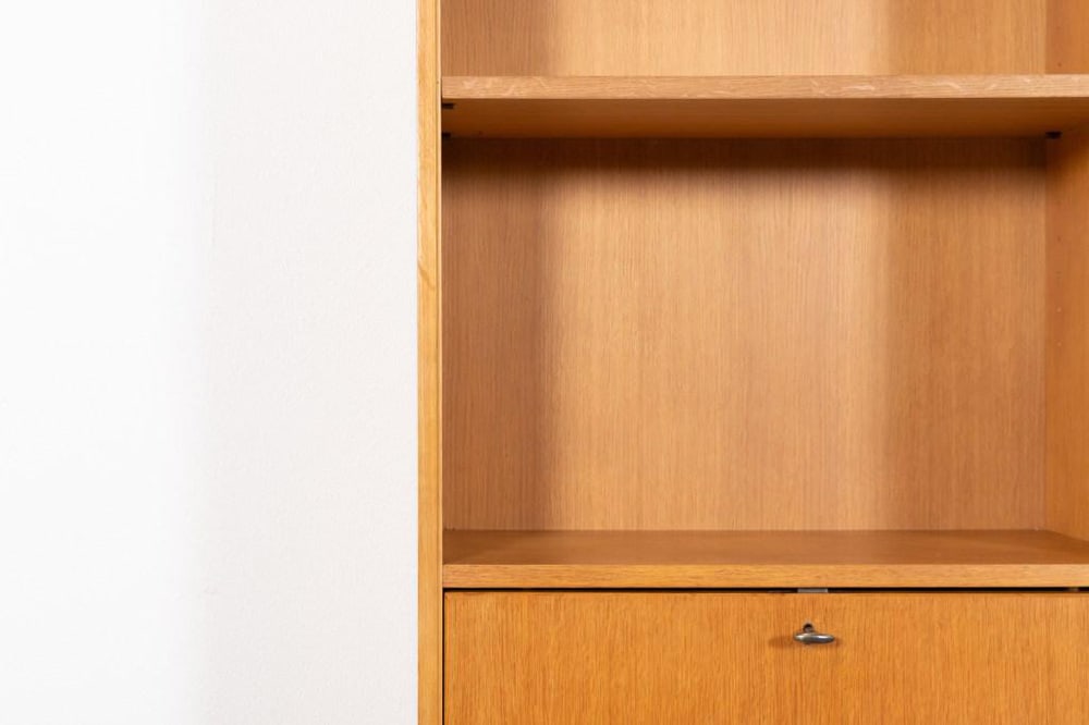 Vintage Swedish Oak Bar Cabinet, 1970s - 9