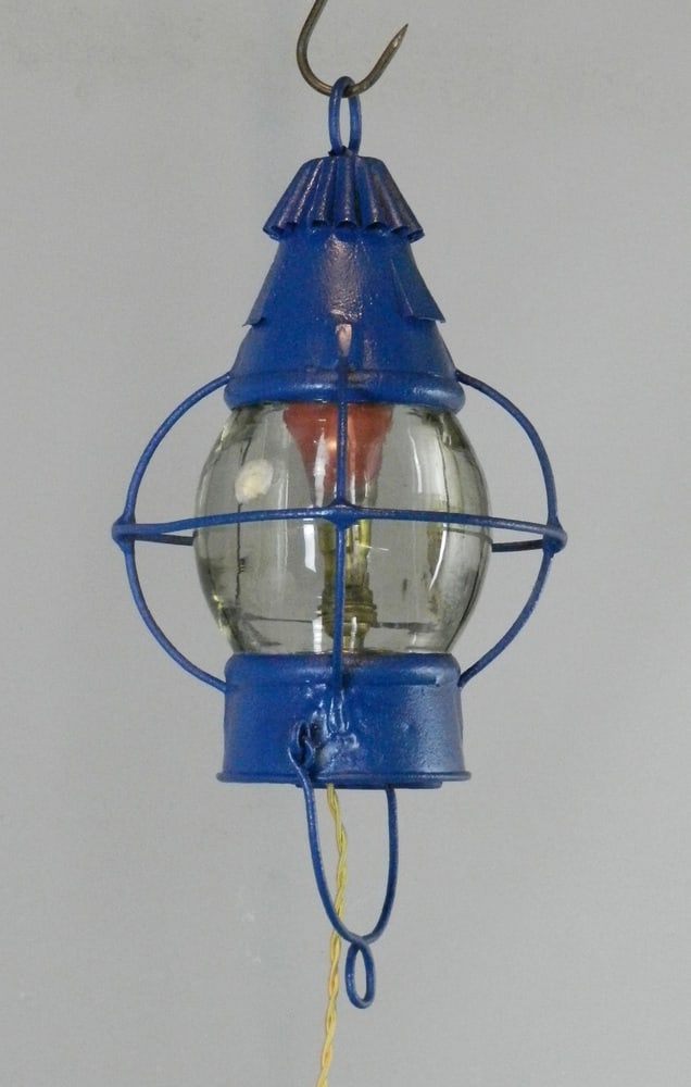 Antique Globe Ship's Lantern - 15