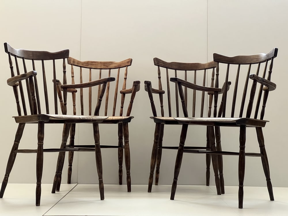 Vintage Dining Chairs from Ton, 1960s, Set of 4 - 8