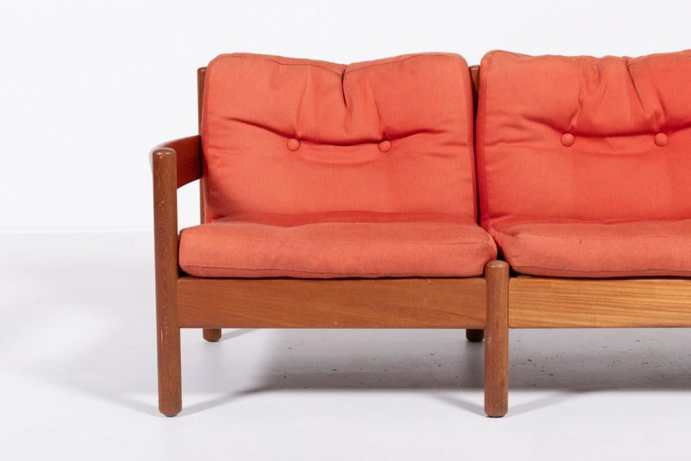 Vintage Scandinavian Sofa, 1980s - 3