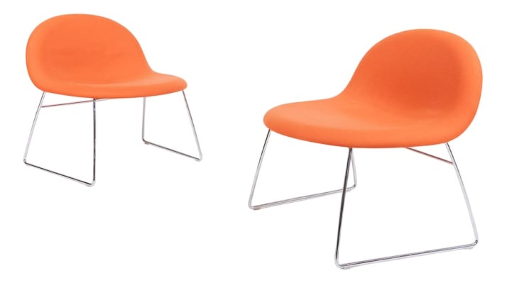 3D Lounge Chairs by Komplot for Gubi, Set of 2 (1 of 9)