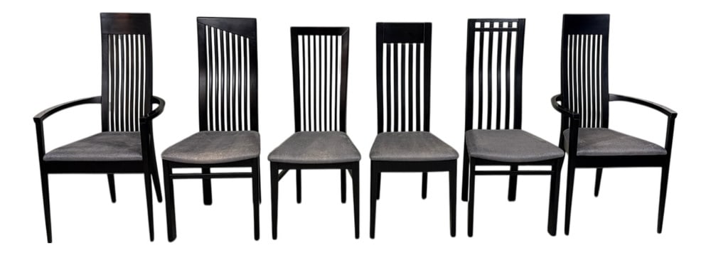 Chairs by Bandelow for Tonon, 1980s, Set of 6 - 3