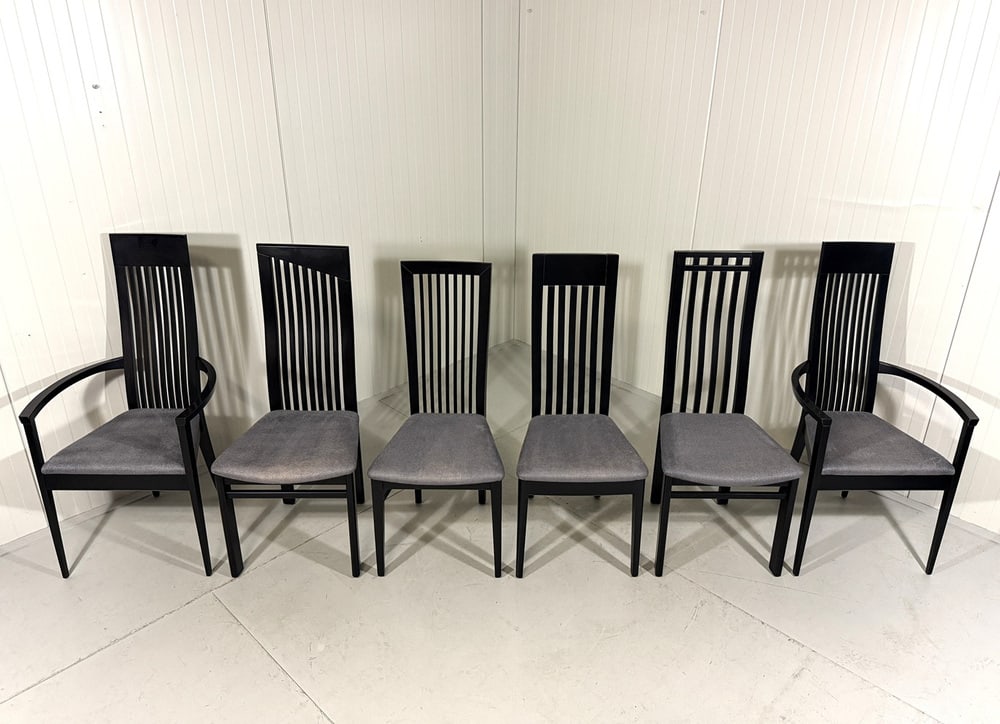 Chairs by Bandelow for Tonon, 1980s, Set of 6 - 9