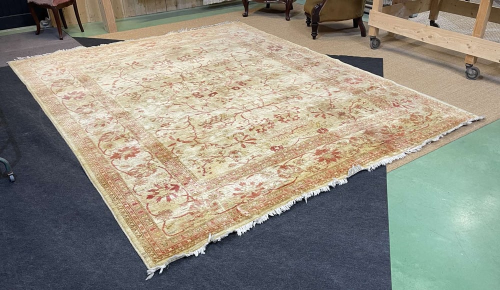 Middle Eastern Handmade Wool Rug - 2