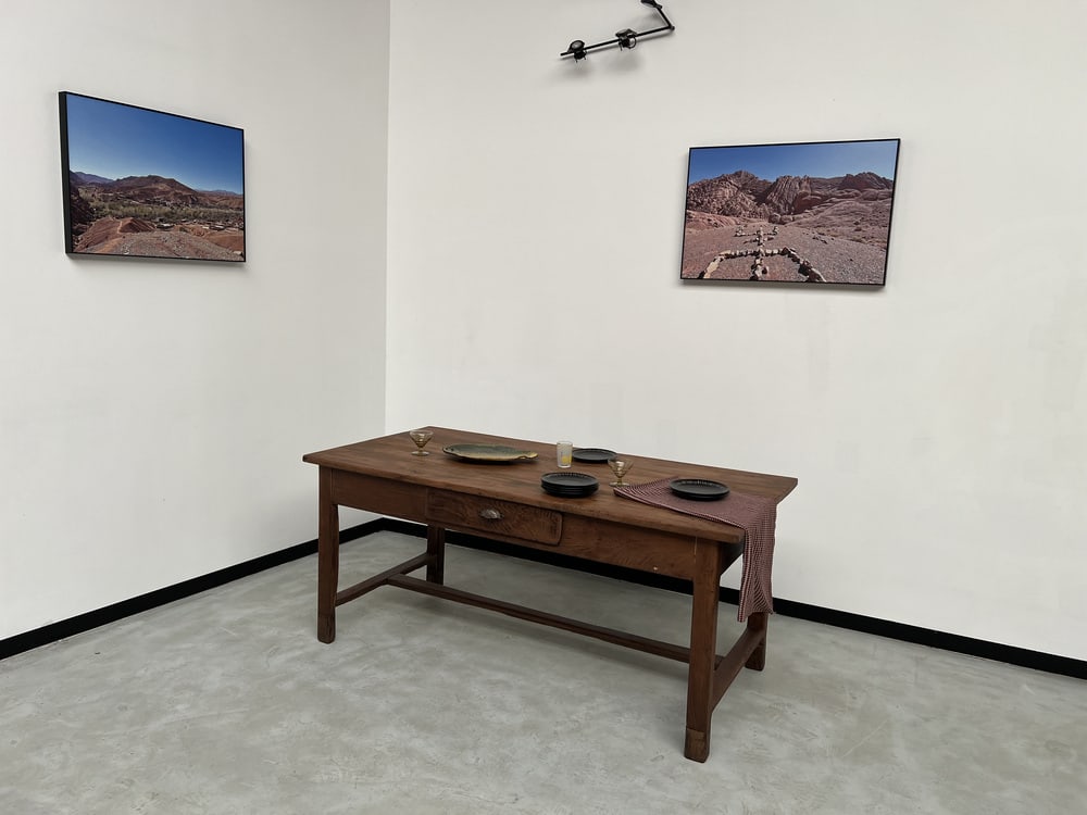 Work Table in Cherry and Acacia, 1930s - 2
