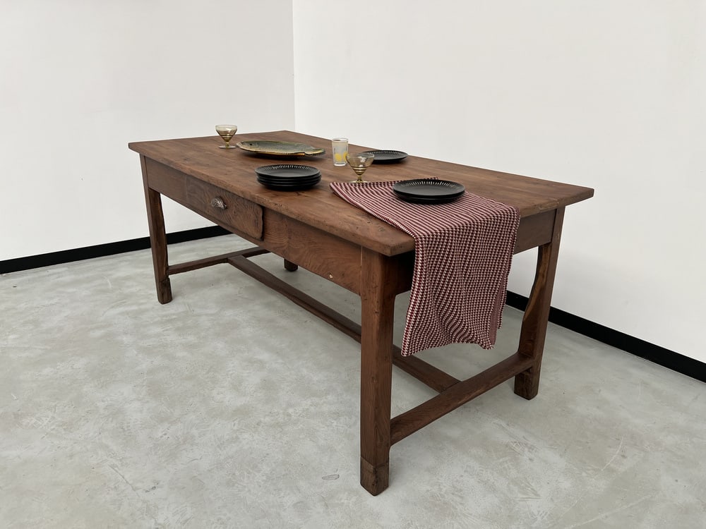 Work Table in Cherry and Acacia, 1930s - 5