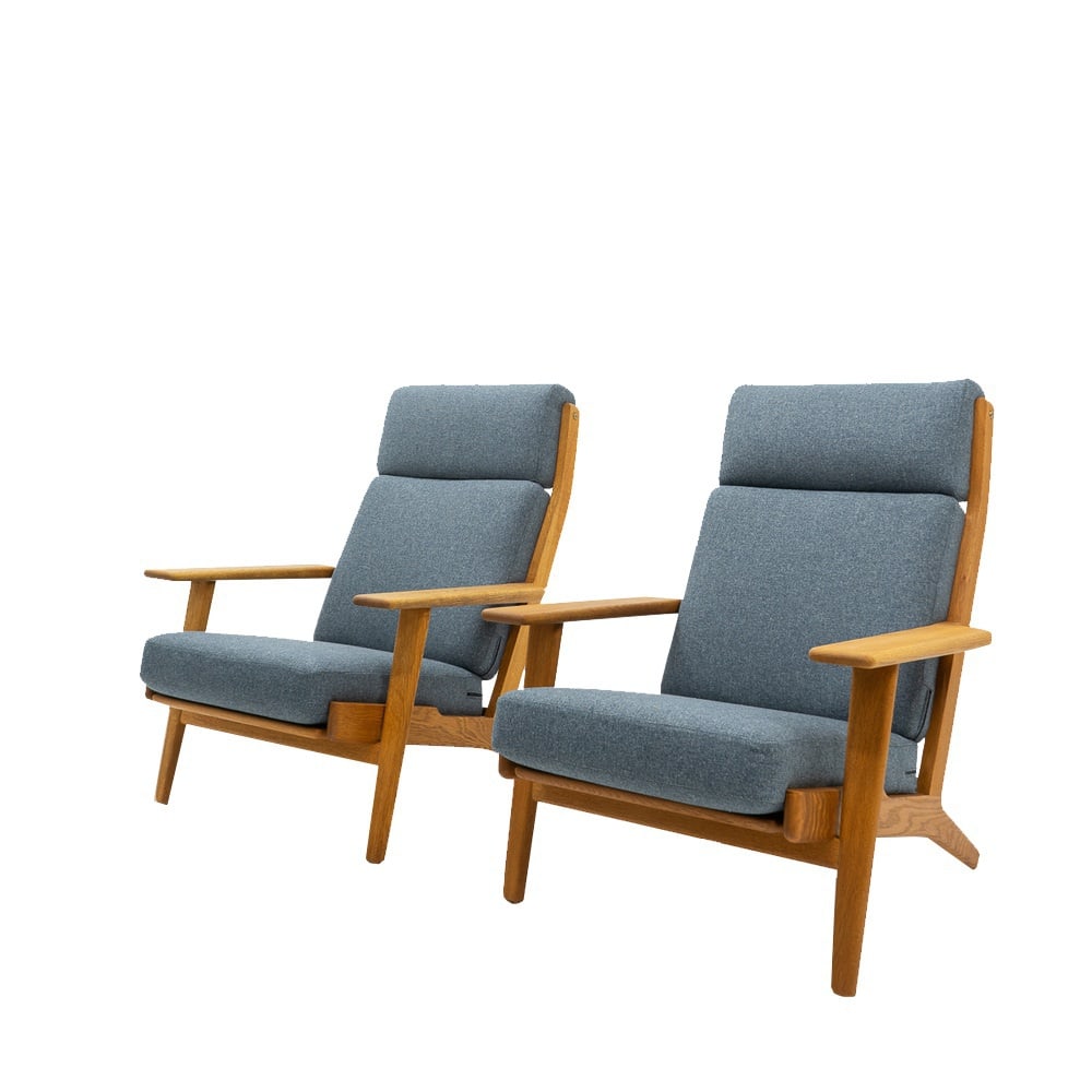 Pair of GE2 90 Armchairs by Wegner for Getama (1 of 14)