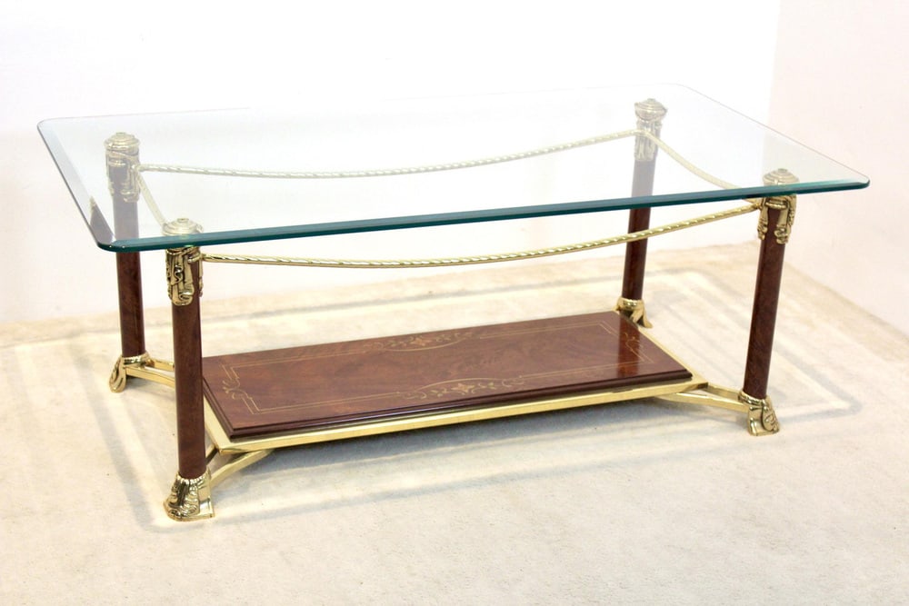 Hollywood Regency Coffee Table, 1970s - 7