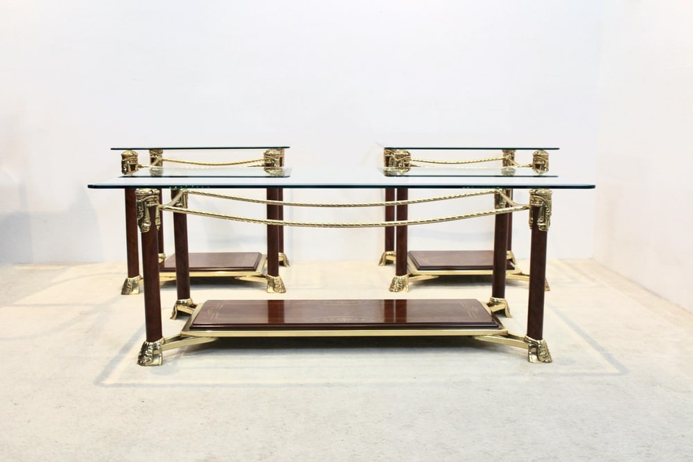 Hollywood Regency Coffee Table, 1970s - 8