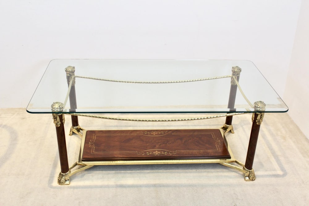 Hollywood Regency Coffee Table, 1970s - 9