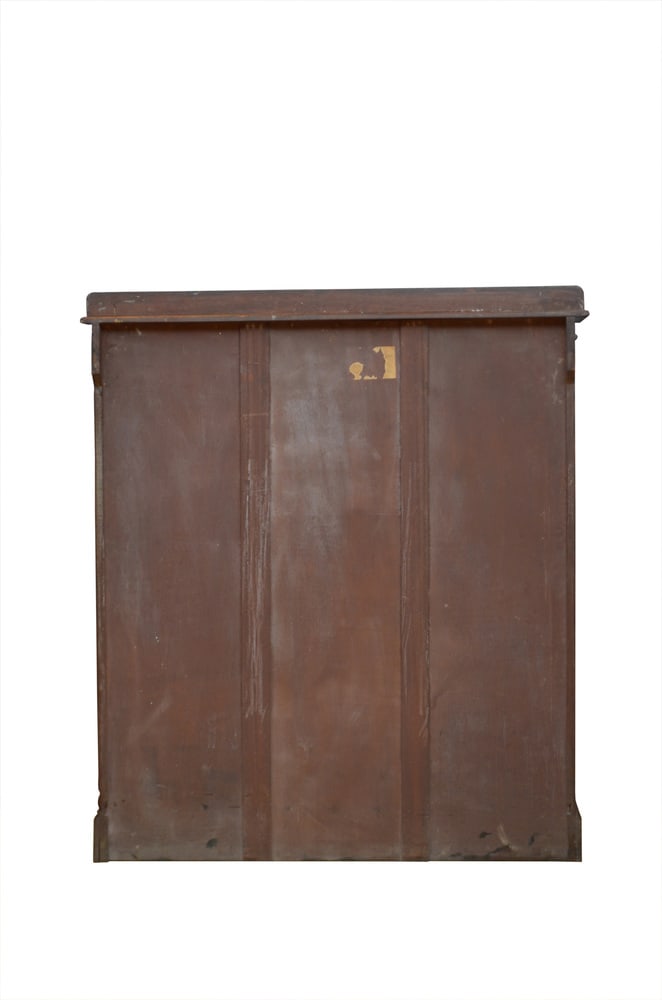Edwardian Walnut Open Bookcase, 1900 - 14