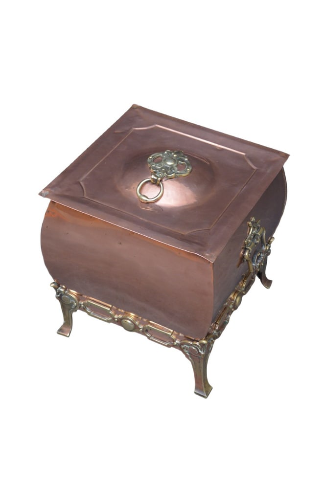 Antique Victorian Copper Planter, 1890s (1 of 19)