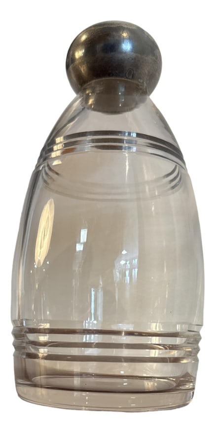 Vermeil Decanter by Jean Puiforcat, 1920s: Rare model Country of Manufacture: France Design Period: 1920 to 1949 Production Period: 1920 to 1929 Detailed Condition: Excellent — This vintage/antique piece is in near original condition.