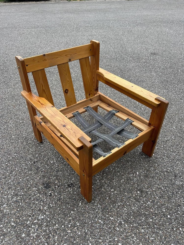 Brutalist Armchair, 1970s - 9