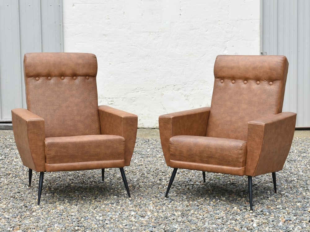 French Living Room Set, 1960s, Set of 3 - 8