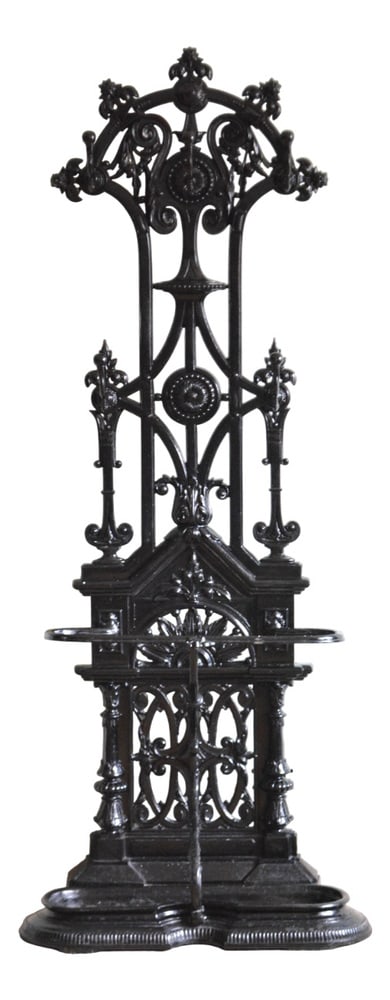 Victorian Cast Iron Hall Stand, 1870 - 2