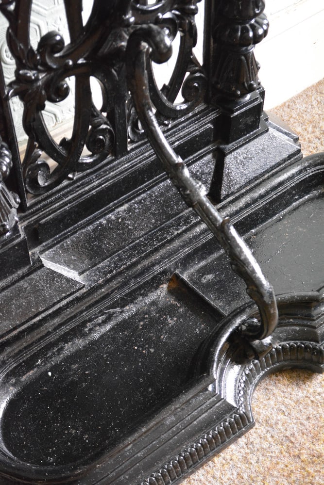 Victorian Cast Iron Hall Stand, 1870 - 9