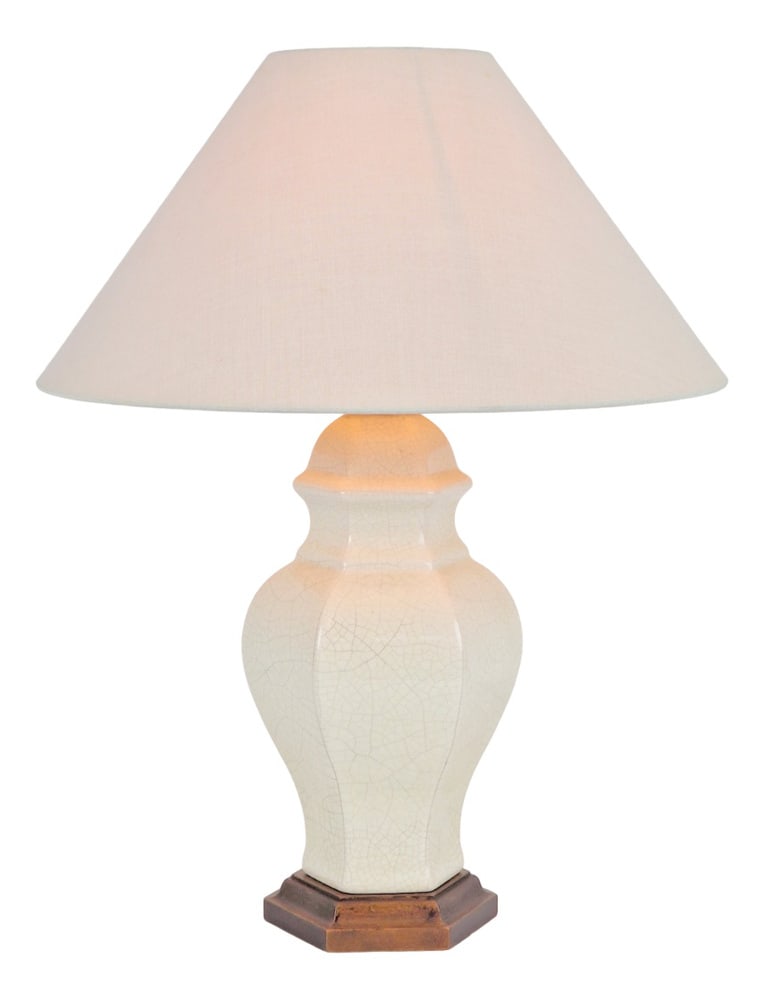 Vintage Ceramic Table Lamp, 1970s (1 of 9)