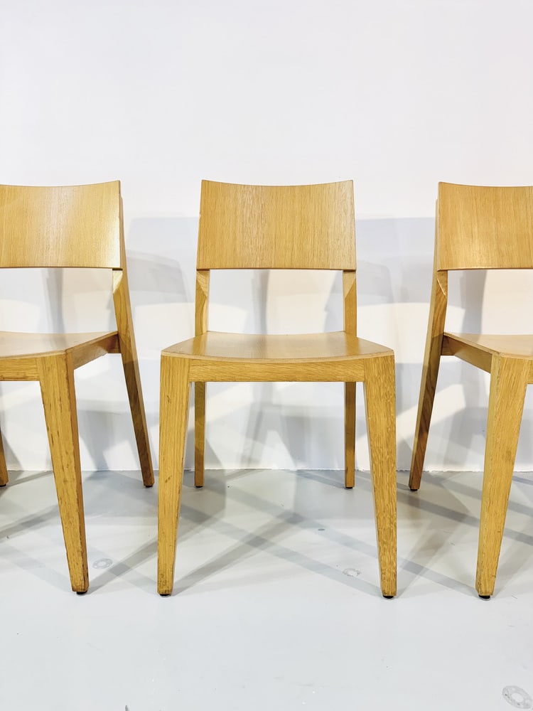 Danish Beech Dining Chairs, 1980s, Set of 6 - 9