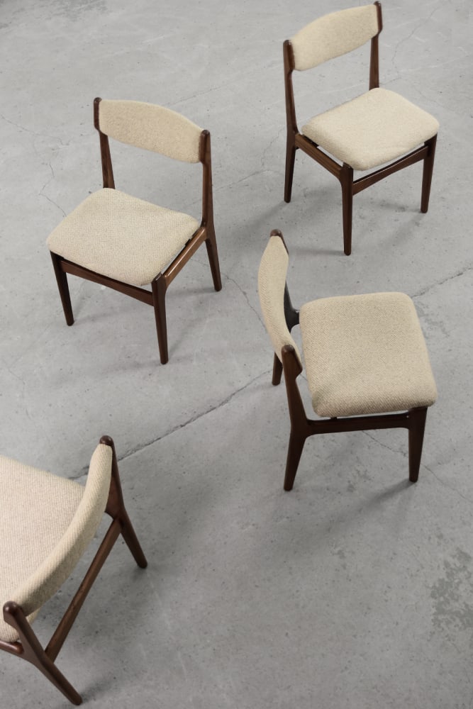 Modern Scandinavian Dining Chairs, 1960s, Set of 4 - 13