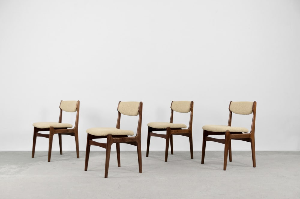 Modern Scandinavian Dining Chairs, 1960s, Set of 4 - 18