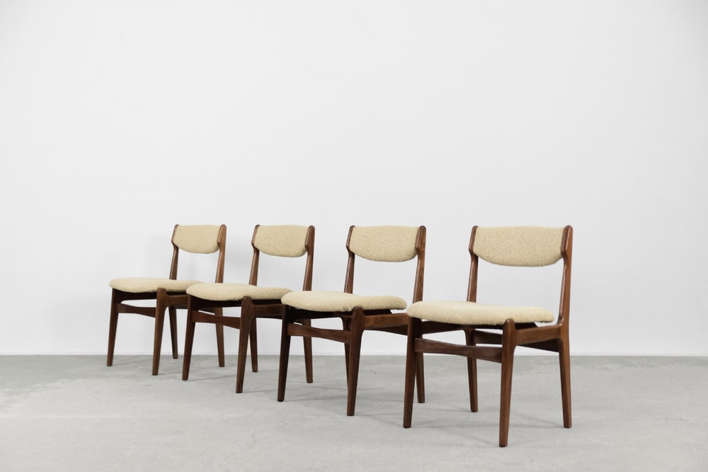 Modern Scandinavian Dining Chairs, 1960s, Set of 4 - 6