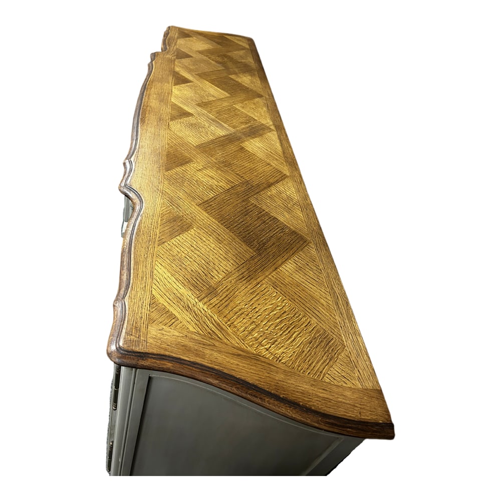 French Oak Breakfront Buffet, Early 20th Century - 12