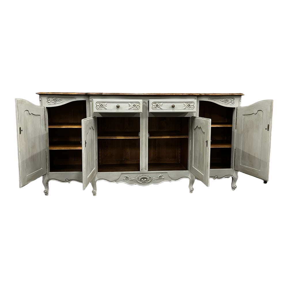 French Oak Breakfront Buffet, Early 20th Century - 13