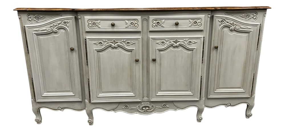 French Oak Breakfront Buffet, Early 20th Century - 2
