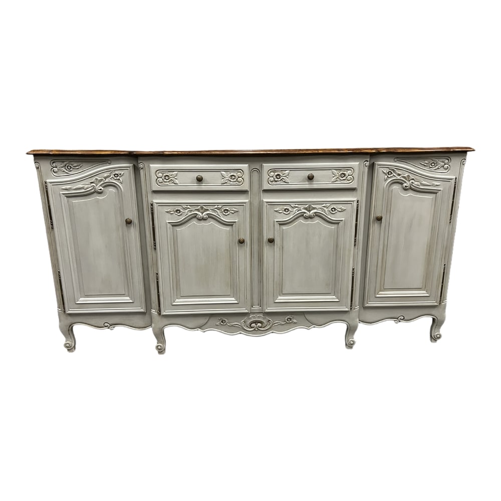 French Oak Breakfront Buffet, Early 20th Century - 5