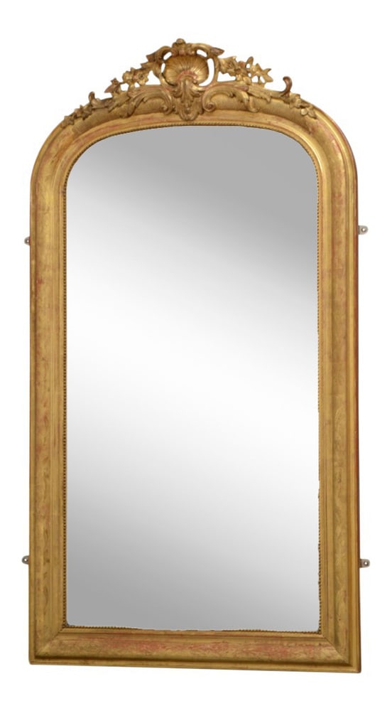 Antique French Wall Mirror, 1890s (1 of 20)