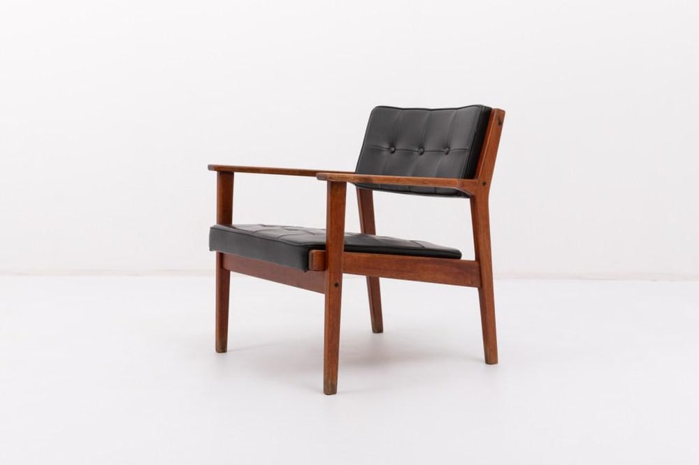 Mid-Century Danish Architectural Armchair, 1960s - 13