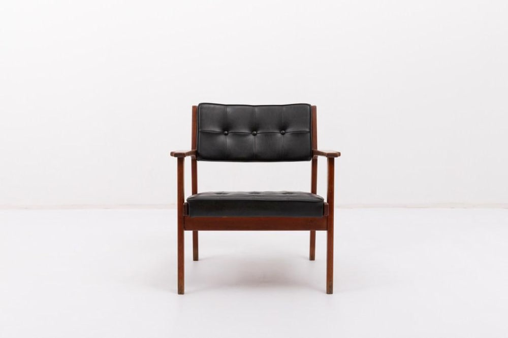 Mid-Century Danish Architectural Armchair, 1960s - 3