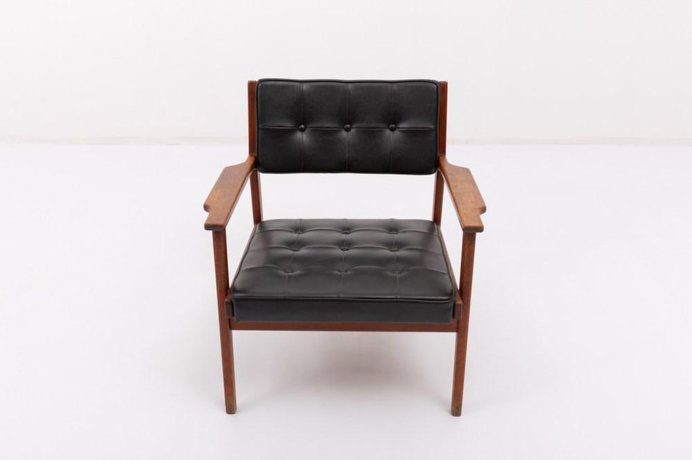 Mid-Century Danish Architectural Armchair, 1960s - 9