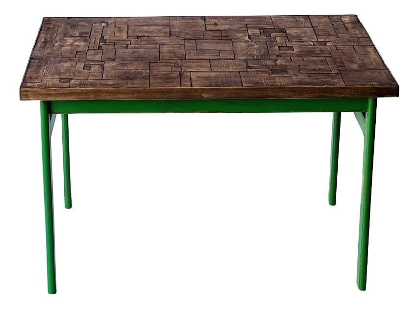 Brown Ash Kitchen Table - 3