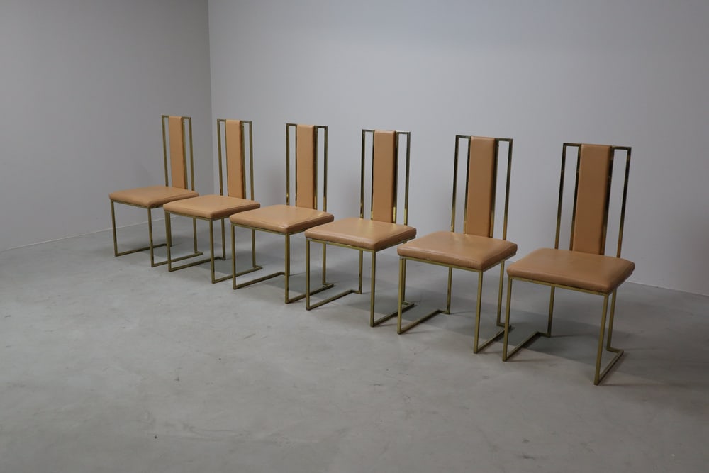 Dining Chairs by R. Zevi, Italy, 1970s, Set of 6 - 5