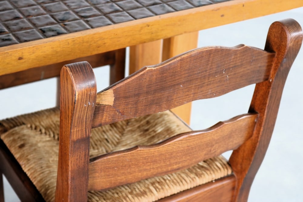 Vintage Bar Table with Stools, 1950s, Set of 5 - 13