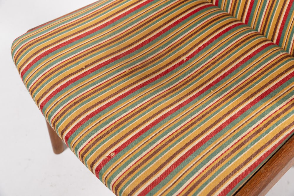 Vintage Danish Modern Sculptural Armchair, 1960s - 11