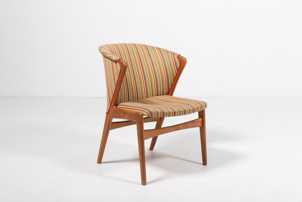 Vintage Danish Modern Sculptural Armchair, 1960s - 12