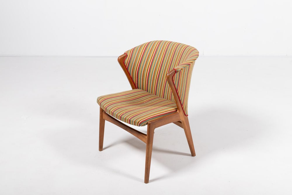 Vintage Danish Modern Sculptural Armchair, 1960s - 3