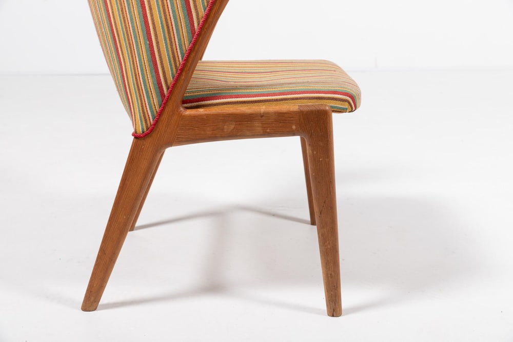 Vintage Danish Modern Sculptural Armchair, 1960s - 6