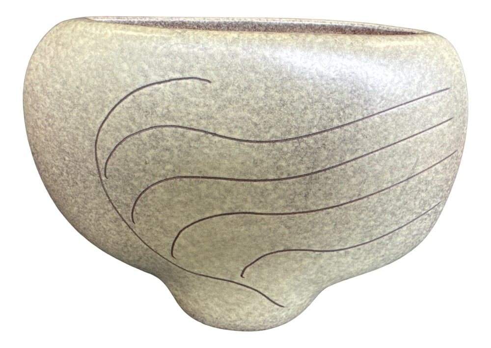 Ceramic Model N•17 Vase by Max Idlas, 1950s: Country of Manufacture: France Design Period: 1950 to 1959 Production Period: 1950 to 1959 Detailed Condition: Excellent — This vintage/antique piece is in near original condition. It may show m