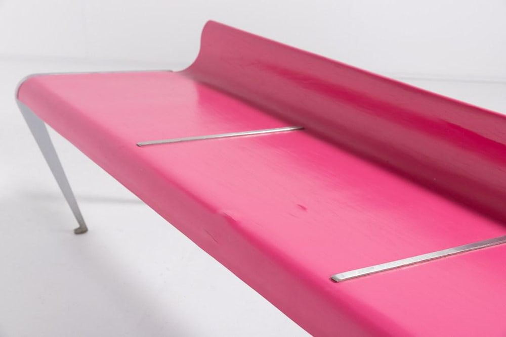 Benches & Coffee Table by M. Evaristti, Set of 3 - 13