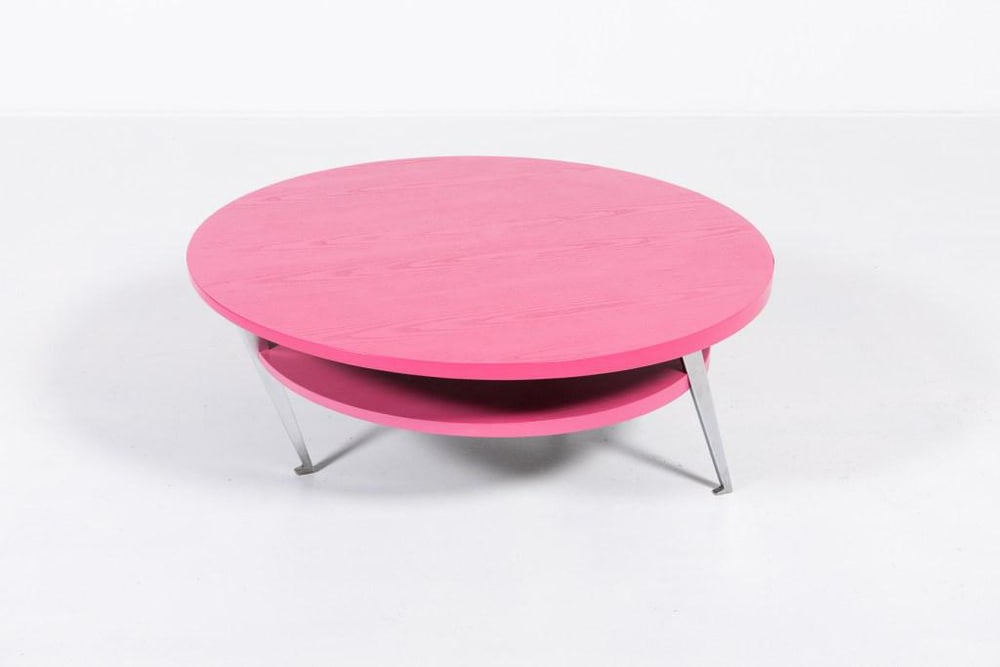 Benches & Coffee Table by M. Evaristti, Set of 3 - 5