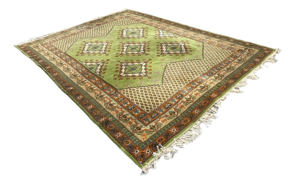 Vintage Rug in Wool, 1970s: hand-woven wool rug from the 70s, origin Tunisiaexceptional format of 350cm by 250cm rug in original condition, to be cleaned Country of Manufacture: Tunisia Design Period: 1970 to 1979 Production