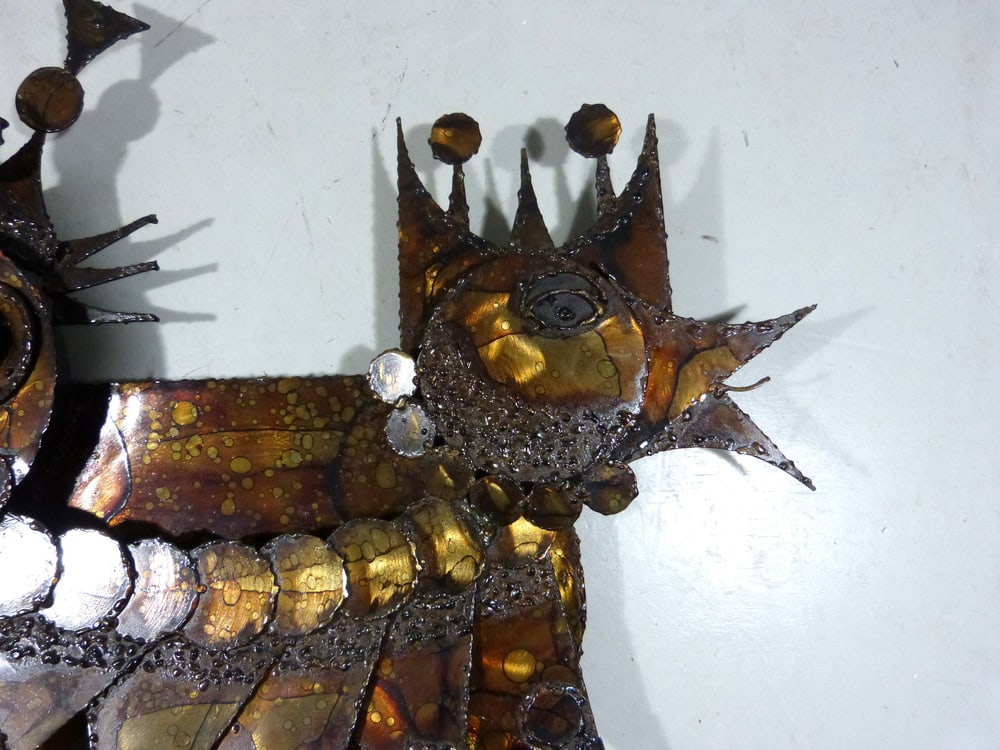 Henrik Horst, Brutalist Wall Sculpture, 1970s - 10